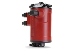 Subaru STI Air Oil Separator - Perrin Performance - Red - `04-`21